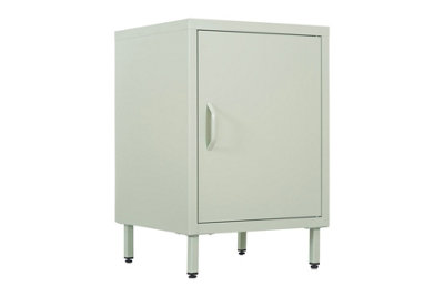 Metal Storage Locker Sage Green 40x40x60cm Flat Pack