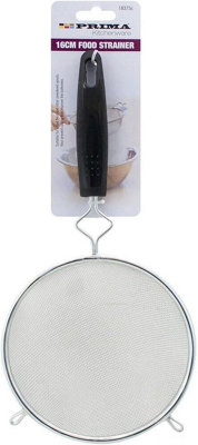 Metal Tea Food Strainer With Hanging Handle Mesh Kitchen Utensil Infuser 16Cm