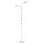 Metal Tube Double Head Tall Standing Light