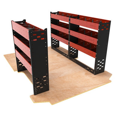 Vanity van racking cheap