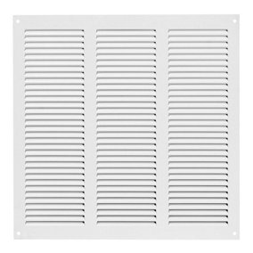 Metal White Air Vent Grille 300mm x 300mm