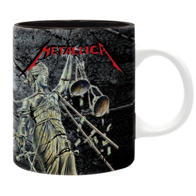 Metallica And Coffee For All 320ml Ceramic Mug