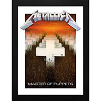 Metallica Master of Puppets 30 x 40cm Framed Collector Print