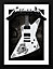Metallica Papa Het Guitar 30 x 40cm Framed Collector Print