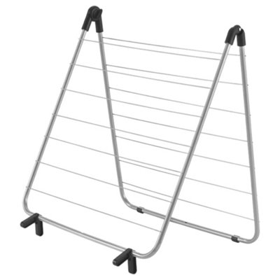 Metaltex Nevis Over-The-Bath Laundry Airer Dryer - Grey