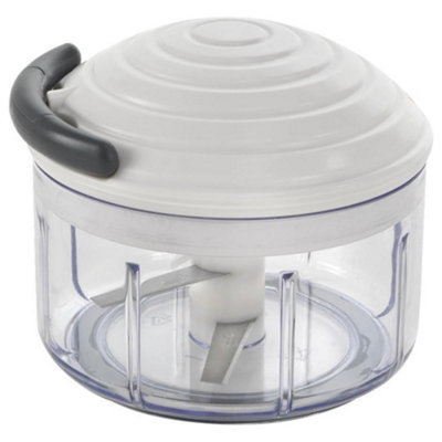 Metaltex Rotomac Vegetable Manual Chopper - White