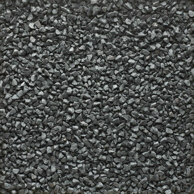 Meteor Bulk Bag 850 kg Chippings - 10-20 mm Black Basalt Stone - L100 x W100 x H80 cm
