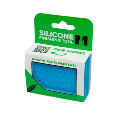 Metex Silicone Block Professional Silicone Sealant Finishing Tool