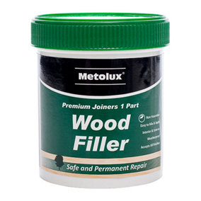 Metolux 1 Part Wood Filler Light Oak - 250ml