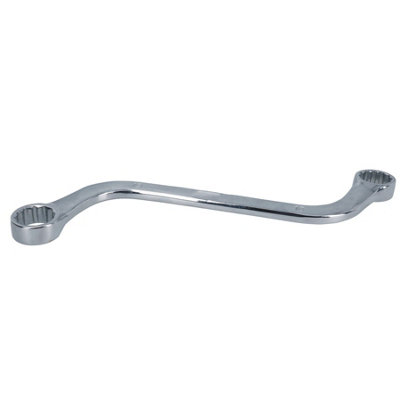 Metric 18mm and 19mm S-Type Shaped Obstruction Ring Spanner Wrench