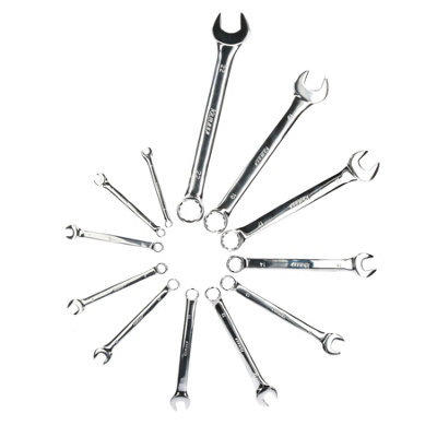Metric Combination Spanner Wrench Set 12pc 6mm - 22mm Kamasa LSR37