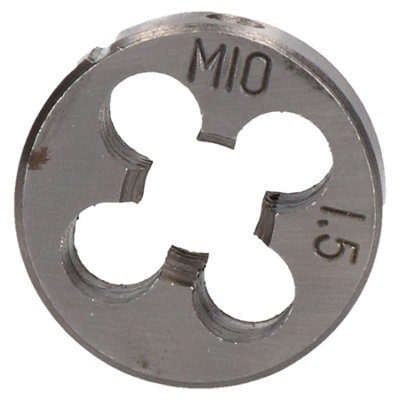 Metric Die Threading Tool M10 X 1.5 Die (25mm) Thread Cutter Tungsten Steel