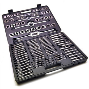 Metric tap and die set by US Pro 110pc Tungsten