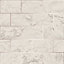 Metro Brick Marble Wallpaper Rose Gold Crown M1510