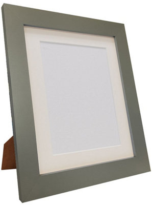 Metro Dark Grey Frame with Ivory Mount A4 Image Size 9 x 6