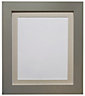 Metro Dark Grey Frame with Light Grey Mount A2 Image Size A3