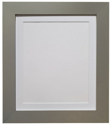 Metro Dark Grey Frame with White Mount A4 Image Size 10 x 6