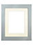 Metro Light Grey Frame with Ivory Mount for Image Size 14 x 11 Inch