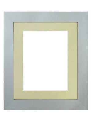 Metro Light Grey Frame with Light Grey Mount for Image Size 40 x 30 CM