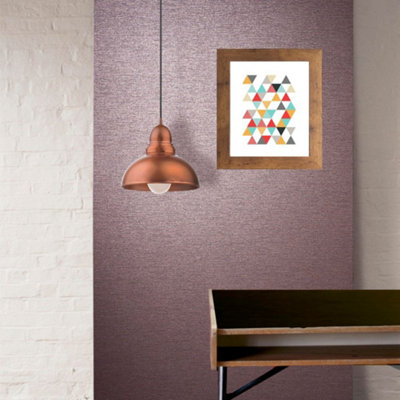 Metro Vintage Wood Frame with White Mount A3 Image Size A4