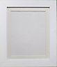 Metro White Frame with Ivory Mount A2 Image Size A3