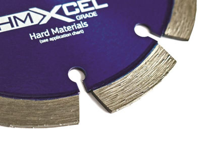 MEXCO HMXCEL12522 XCEL Grade Hard Materials Diamond Blade 125 x 22mm ...