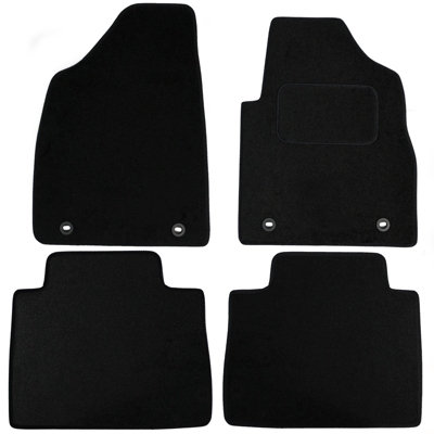 MG HS Car Mats Tailored Carpet 2019 onwards 4pc Set Black