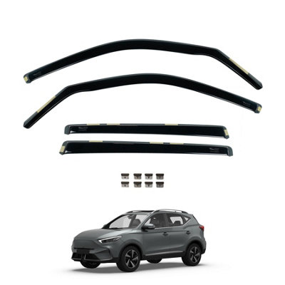 MG ZS (2024- ) Wind Deflectors UV & Scratch Resistant Acrylic In ...