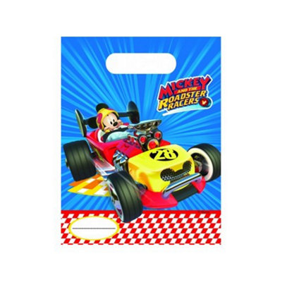 Mickey Mouse And The Roadster Racers Gift Bag (Pack of 6) Multicoloured ...