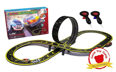 Micro Scalextric Law Enforcer Mains Powered Race Set Price Comparisons | Compare The Build