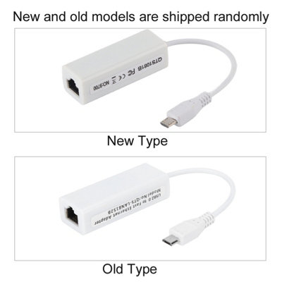 Micro USB to RJ45 Ethernet Adapter for Raspberry Pi Zero 1.3/W Motherboard
