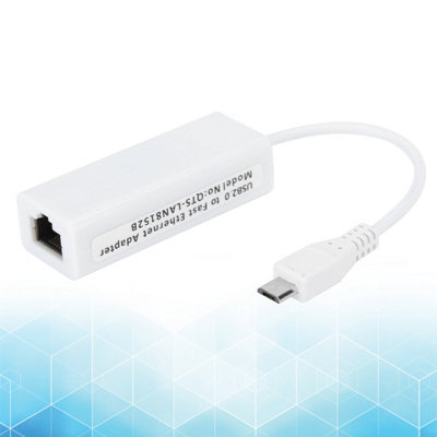 Micro USB to RJ45 Ethernet Adapter for Raspberry Pi Zero 1.3/W Motherboard