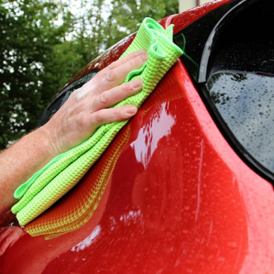Microfibre Cloth Car Kitchen Bathroom Cleaning Drying Polishing - 3