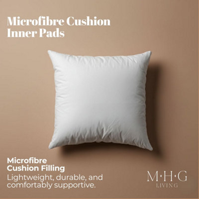 Microfibre Square Cushion Insert Pads 80 x 80cm (32 x 32 Inches ...