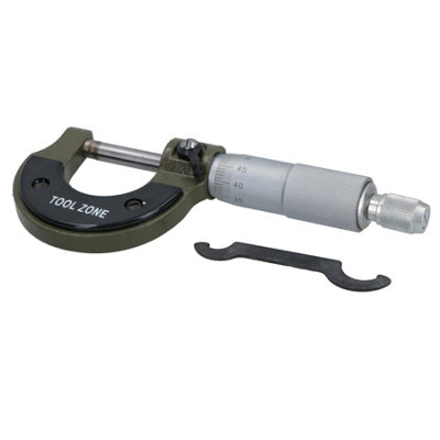Micrometer 0 - 25mm External Engineers Micro Analogue Measure Gauge