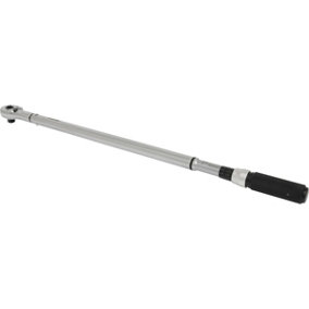 Micrometer Style Torque Wrench - 3/4" Sq Drive - Calibrated - 100 to 600 Nm