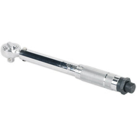 Micrometer Torque Wrench - 3/8" Sq Drive - Flip Reverse Ratchet Mechanism