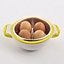 Microwave Egg Pod - Dishwasher Safe Egg Boiler Cooking Tool with Lockable Lid & Vent - Cooks Up To 4 Eggs & Detaches Shell