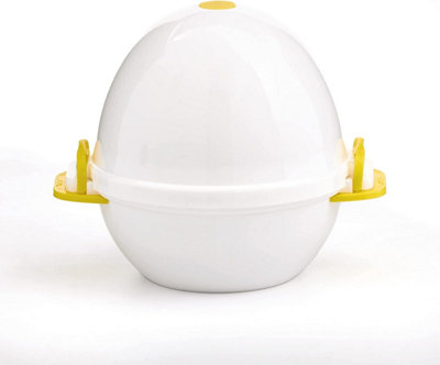 Egg Pod Microwave Egg Boiler Cooker Egg Steamer Perfectly Eggs and Detaches  the Shell