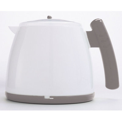 Microwave Jug or Kettle with Lid & Stay Cool Handle - Dishwasher Safe Double Wall Insulated Microwavable Container - 800ml