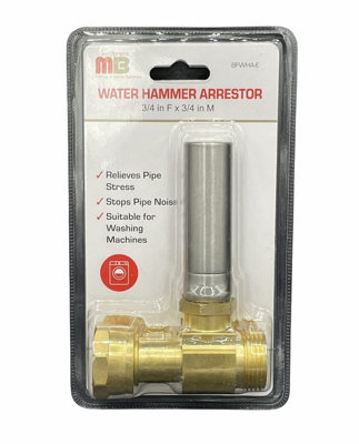 Buy Midbrass Water Hammer Arrestor for UK Washing Machines 3/4'' Male