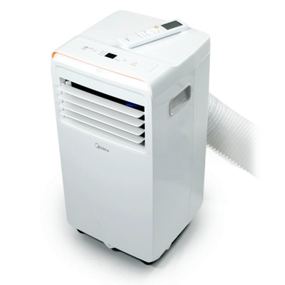 Midea 2.6kW 9000 BTU Portable Air Conditioning Unit White - MPPHA-09CRN7-MID-WH