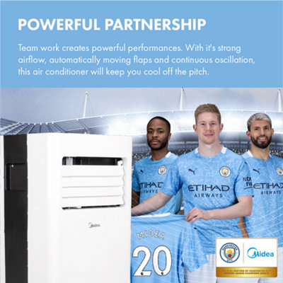 Midea Comfee 9000 BTU Portable Air Conditioner - White - MPPH-09E - 8