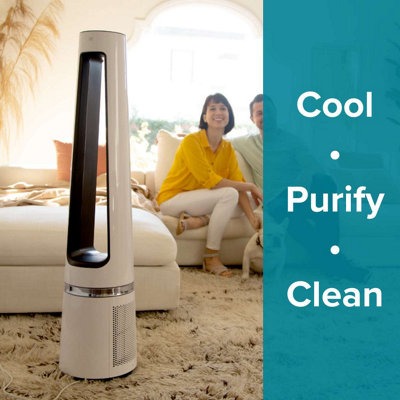 Midea Smart Air Cool + Purify Bladeless Fan