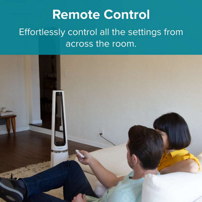 Midea Smart Air Cool + Purify Bladeless Fan - 5