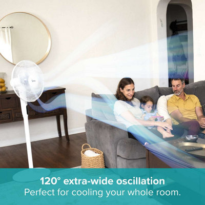 Midea Smart-Air Switch 2 in 1 Freestanding Fan - 5