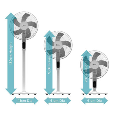 Midea Smart-Air Switch 2 in 1 Freestanding Fan - 7
