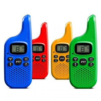 Midland XT5 PMR-446 Quad Pack Walkie Talkie