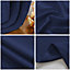 Midnight Blackout Curtains - Navy Blue Thermal Eyelet - 46 x 63 Drop - 2 Panel