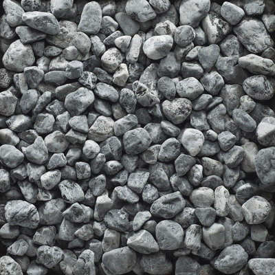 Midnight Bulk Bag 850 kg - 60-100 mm Black Round & Oval Premium Cobbles - L10 x W10 x H8 cm - 3